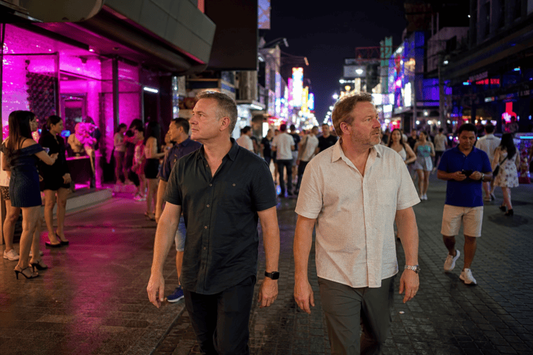 Discovering Pattaya Walking Street at Night