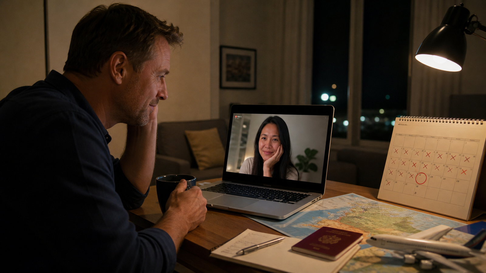 Distance Before the Visit