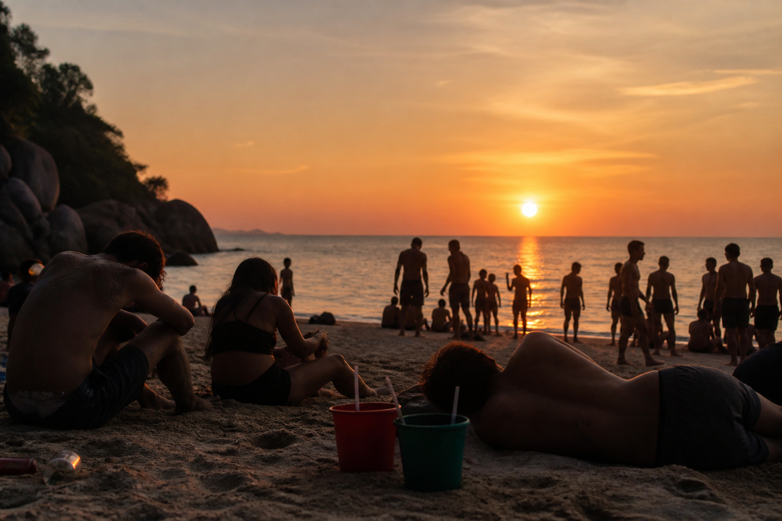 Drinking Through the Night Until Sunrise