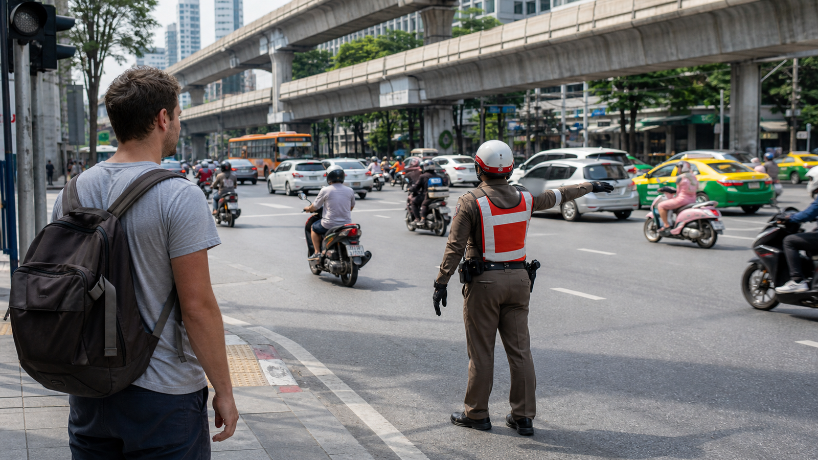 Driving in Thailand Can Be Chaotic