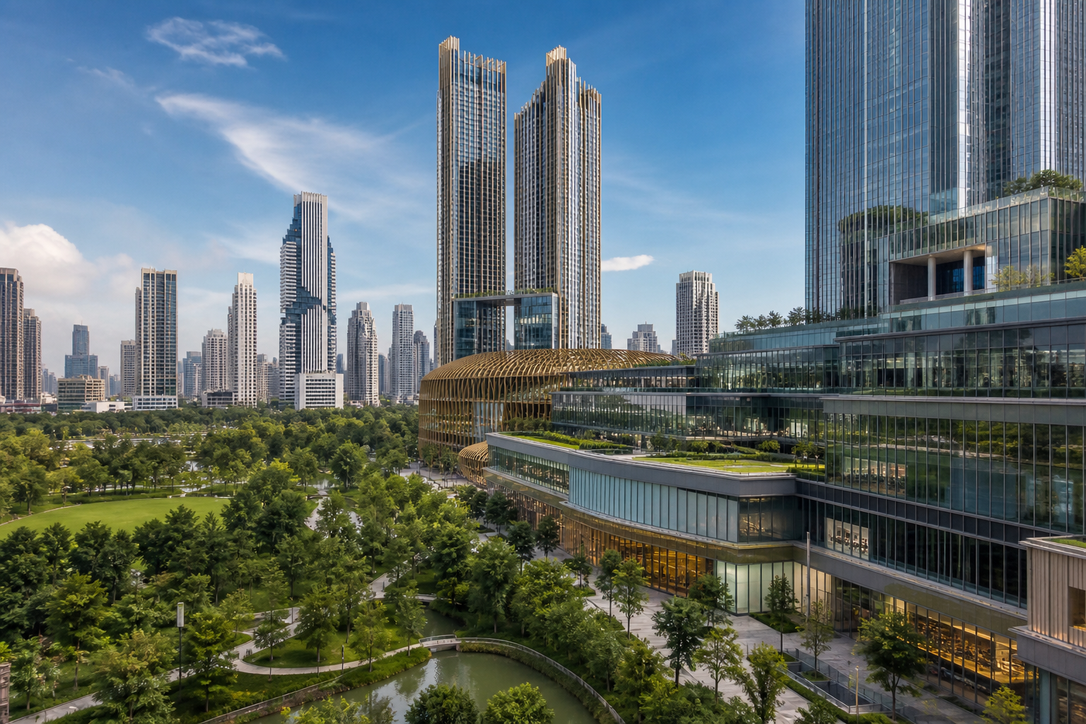 Dusit Central Park Next to Lumphini Park