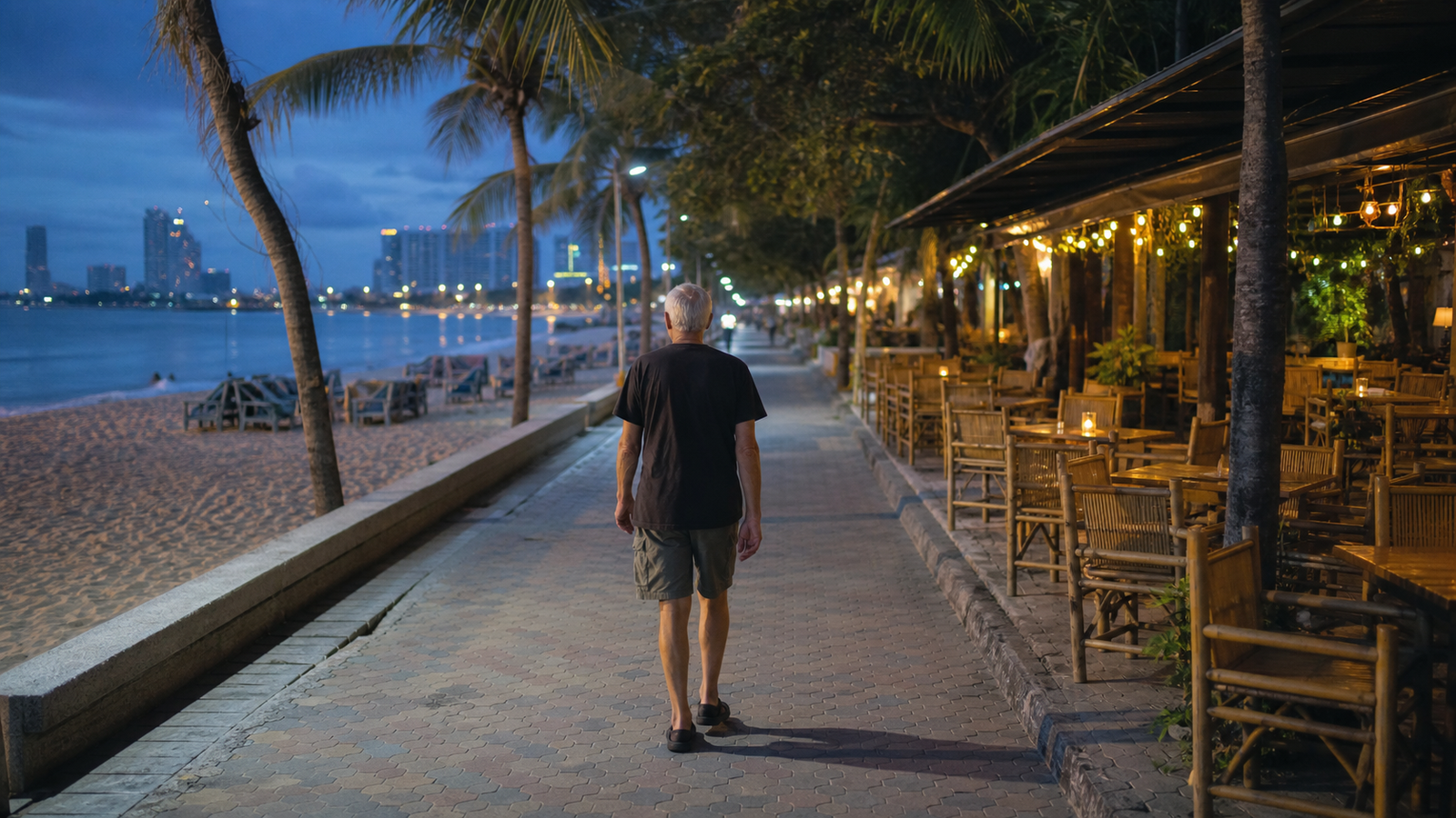 An Empty Pattaya Creates a Strange Farewell