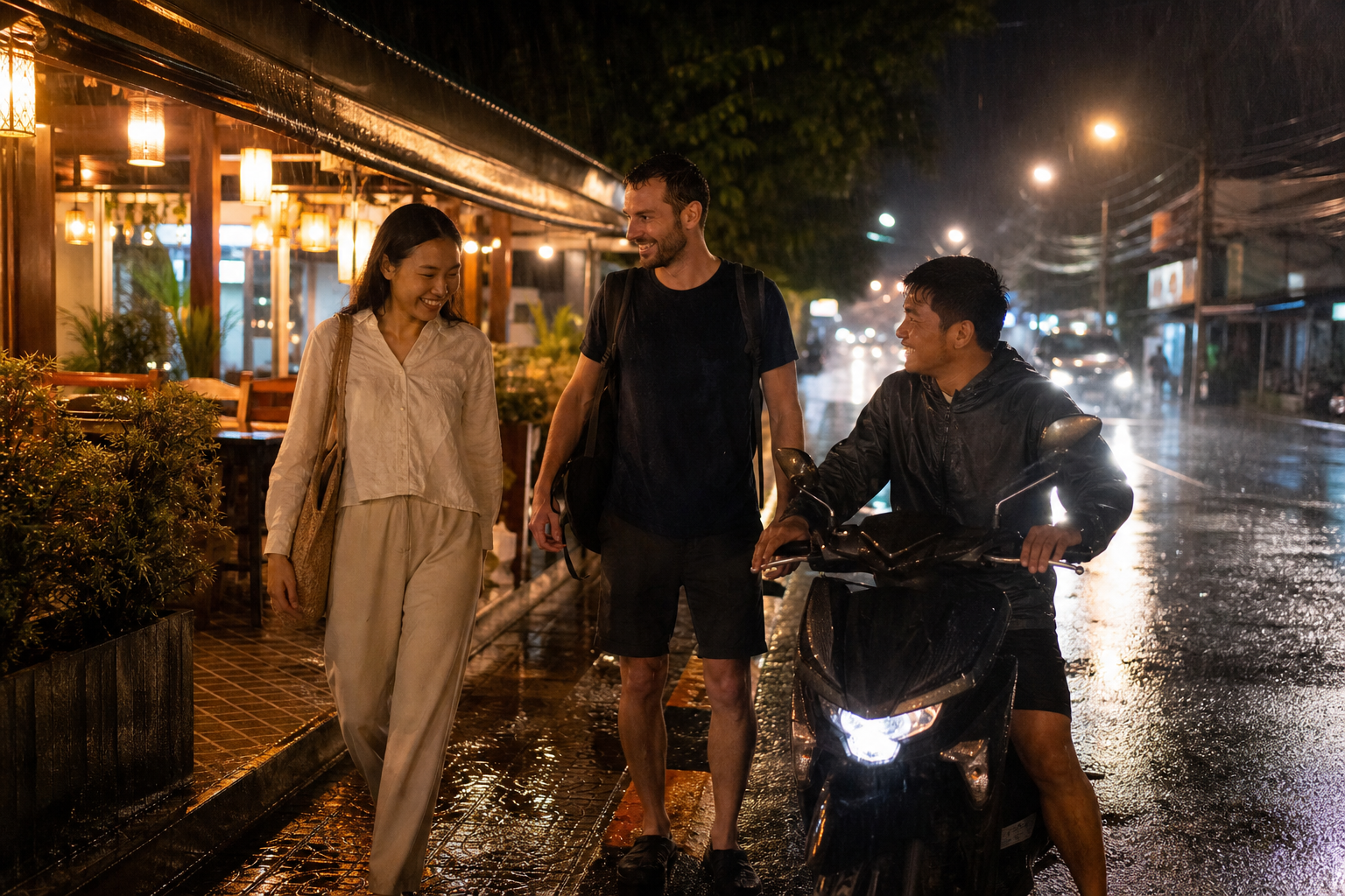 Ending The Night In The Rain