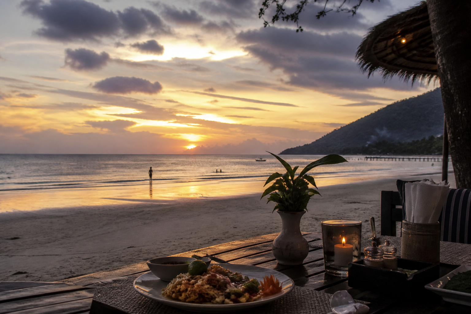 Enjoying a Quiet Koh Chang Evening