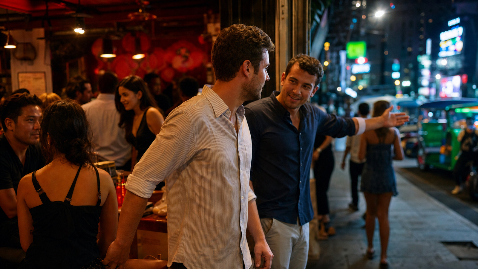 Escaping an Awkward Night at a Bangkok Bar