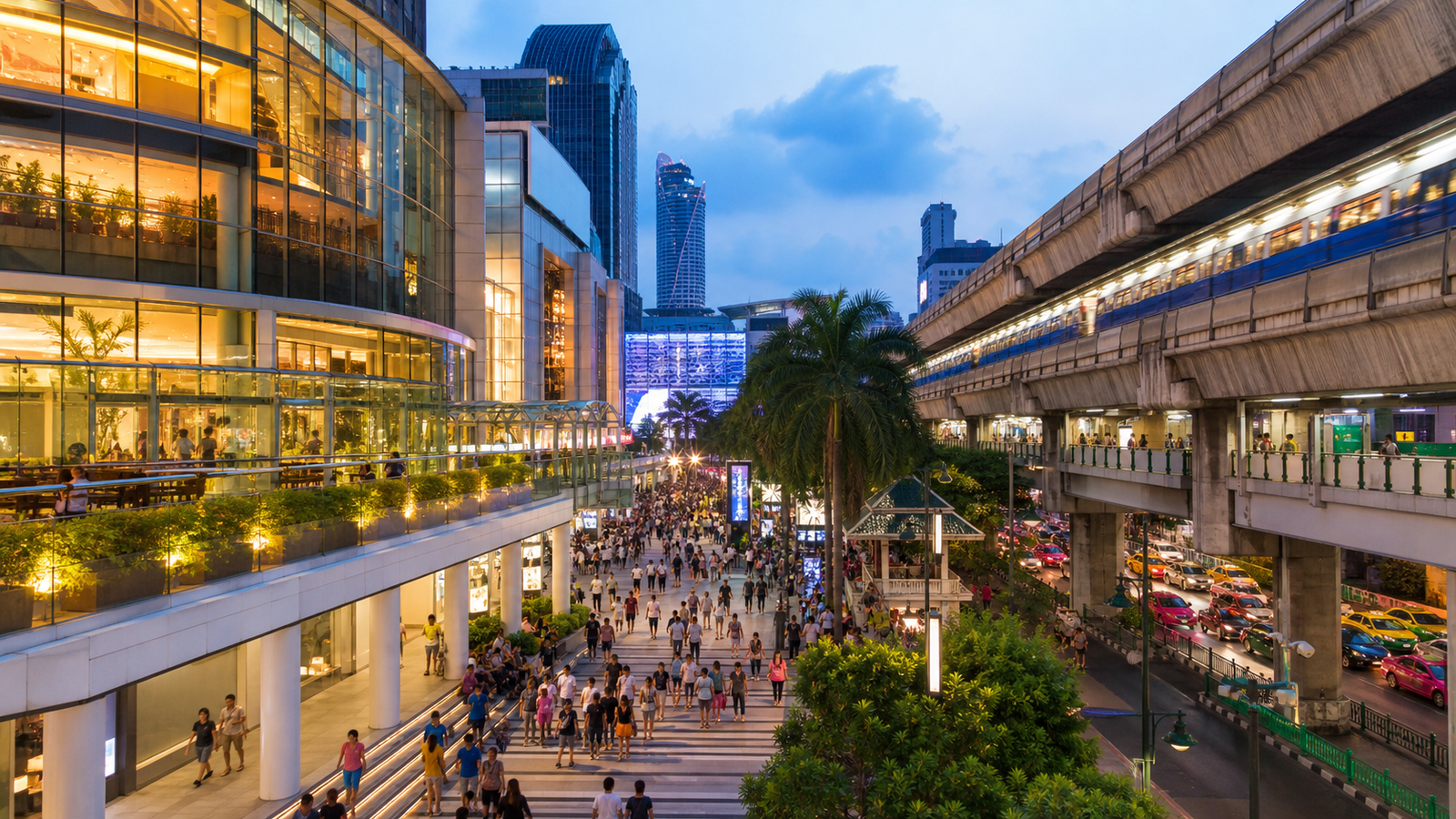 Siam, CentralWorld, and Bangkok’s Busy Low Season