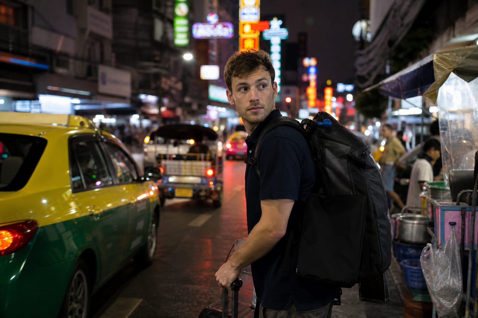 The First Night Working in Thailand