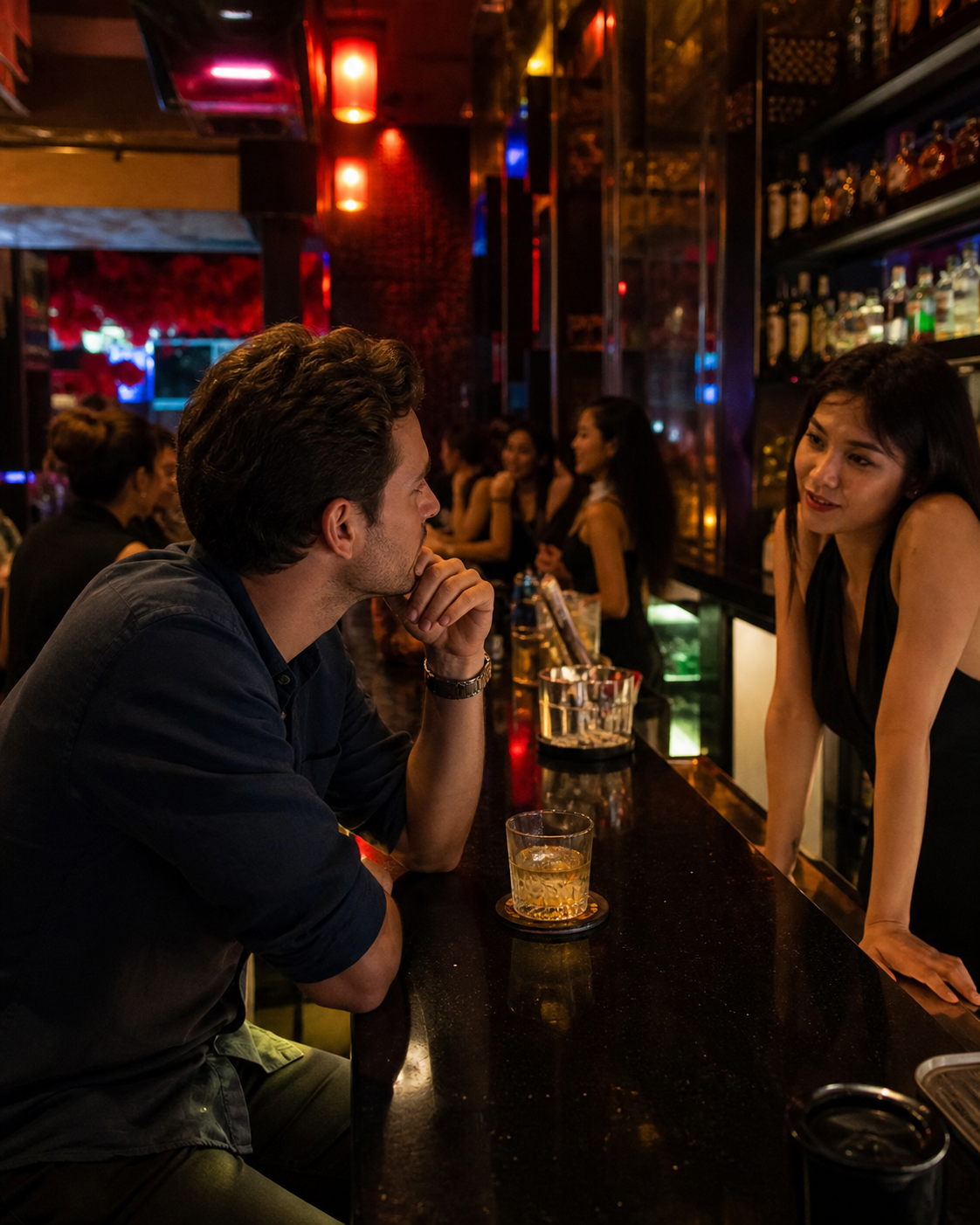 How Bar Girls Identify Lonely or Vulnerable Customers