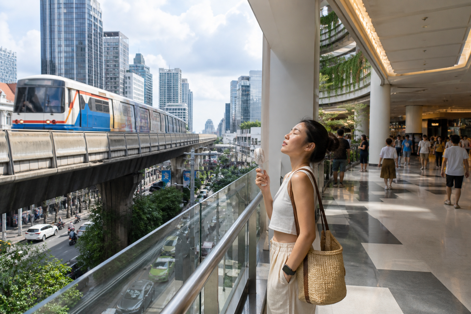 Bangkok Transport, Malls, and Staying Cool
