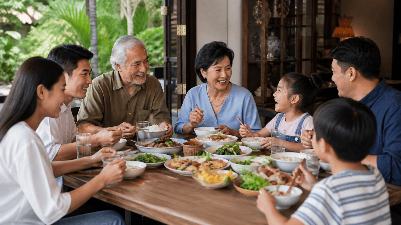 Thai Family Culture and Shared Meals