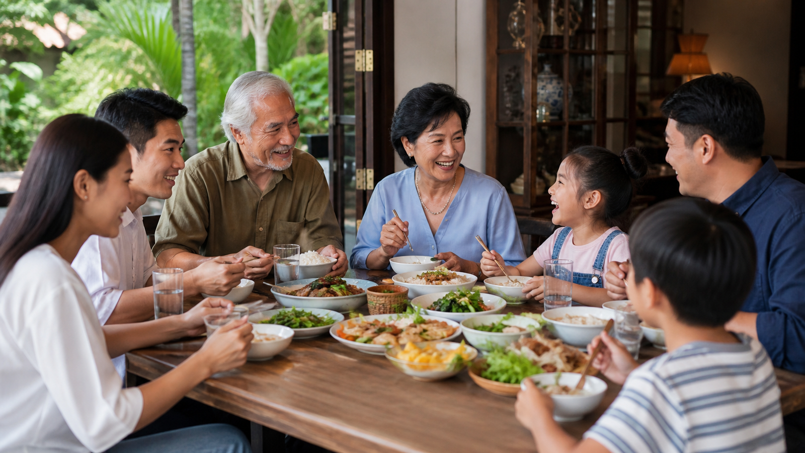 Thai Family Culture and Shared Meals