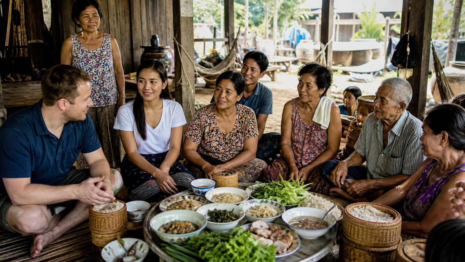 Meeting Her Family in Buriram