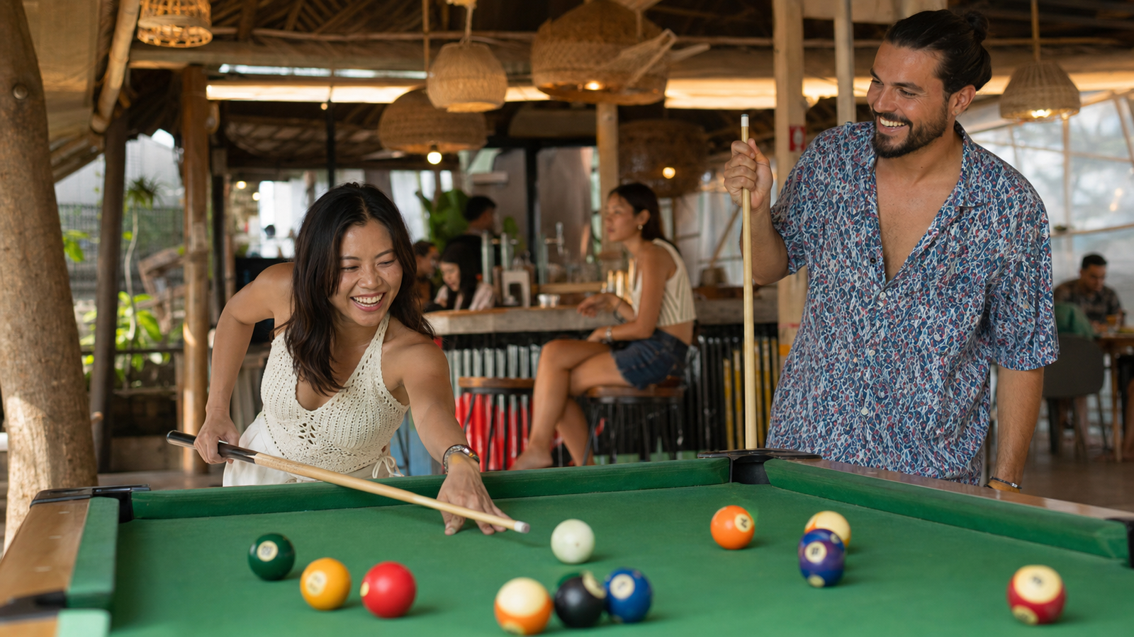 Finding Chemistry Over Pool