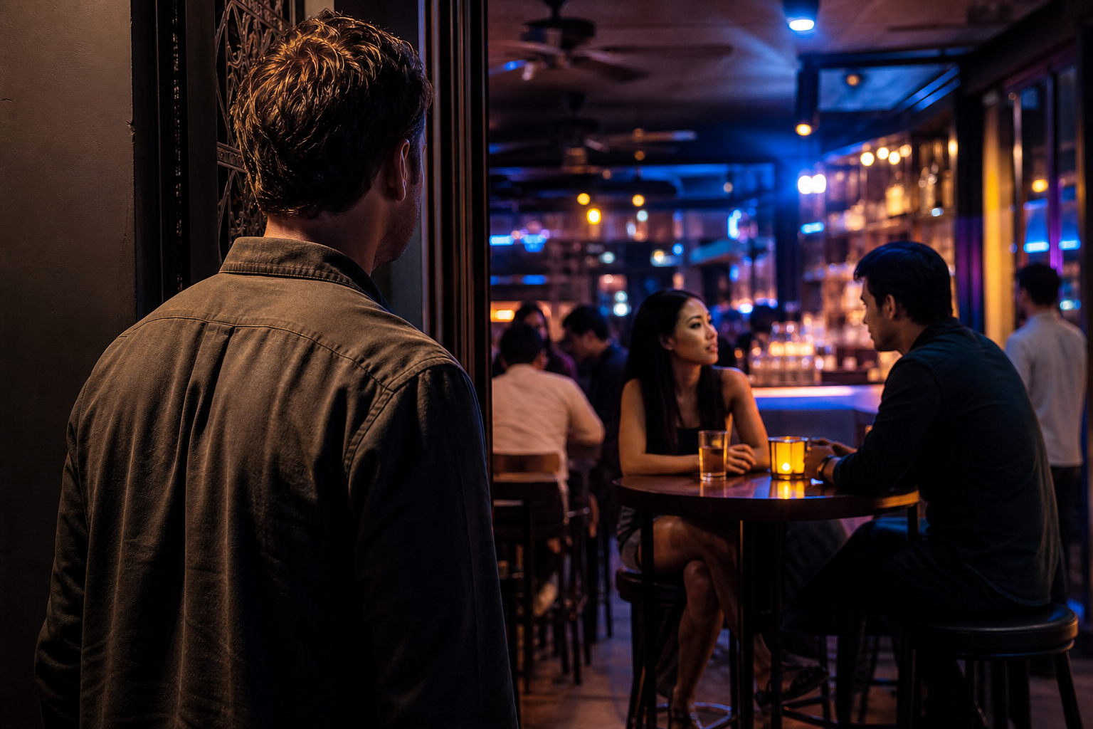 Finding Her in a Bar with the Guy