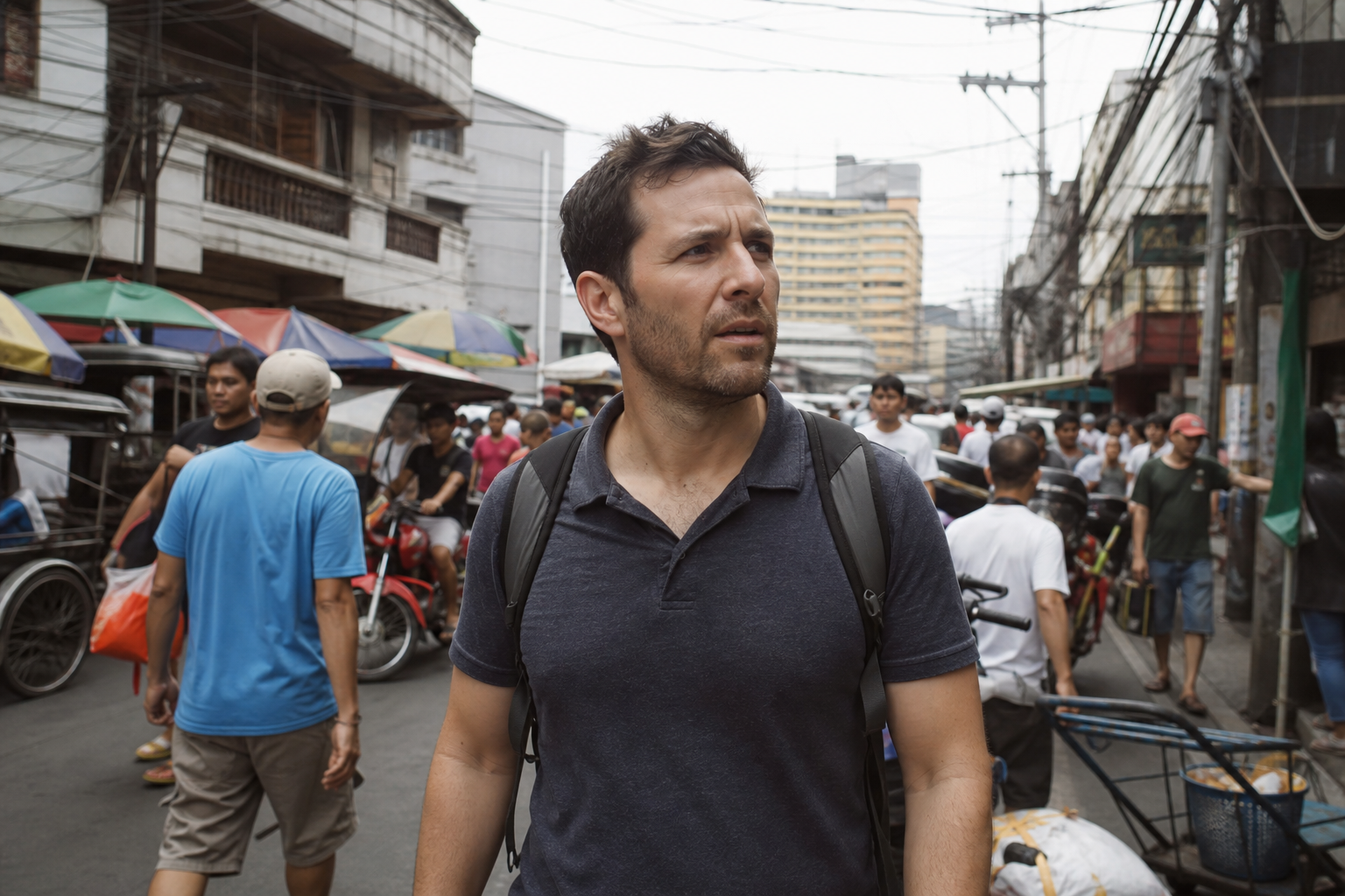 First Day in Manila