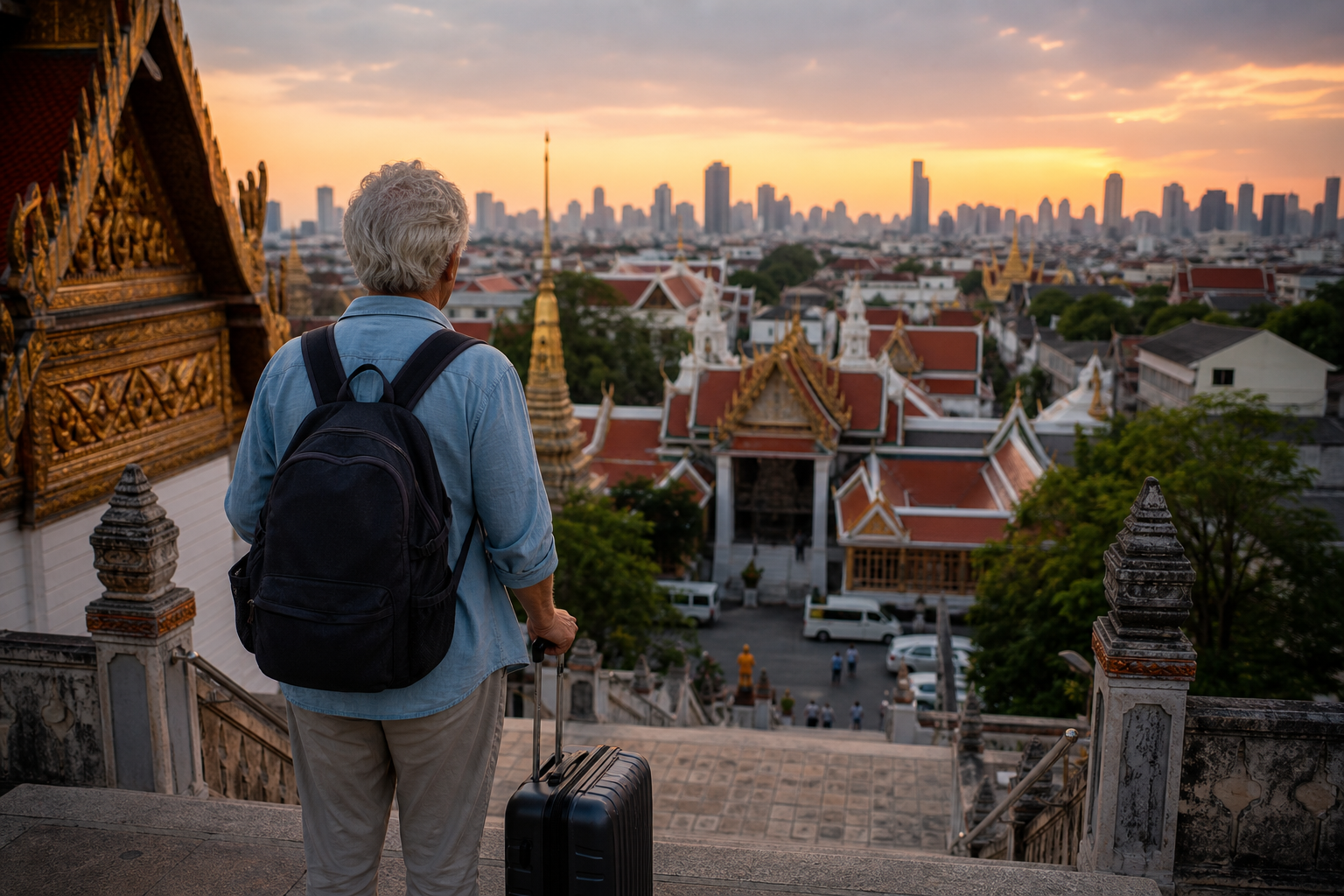 A Retired Man’s First Thailand Trip