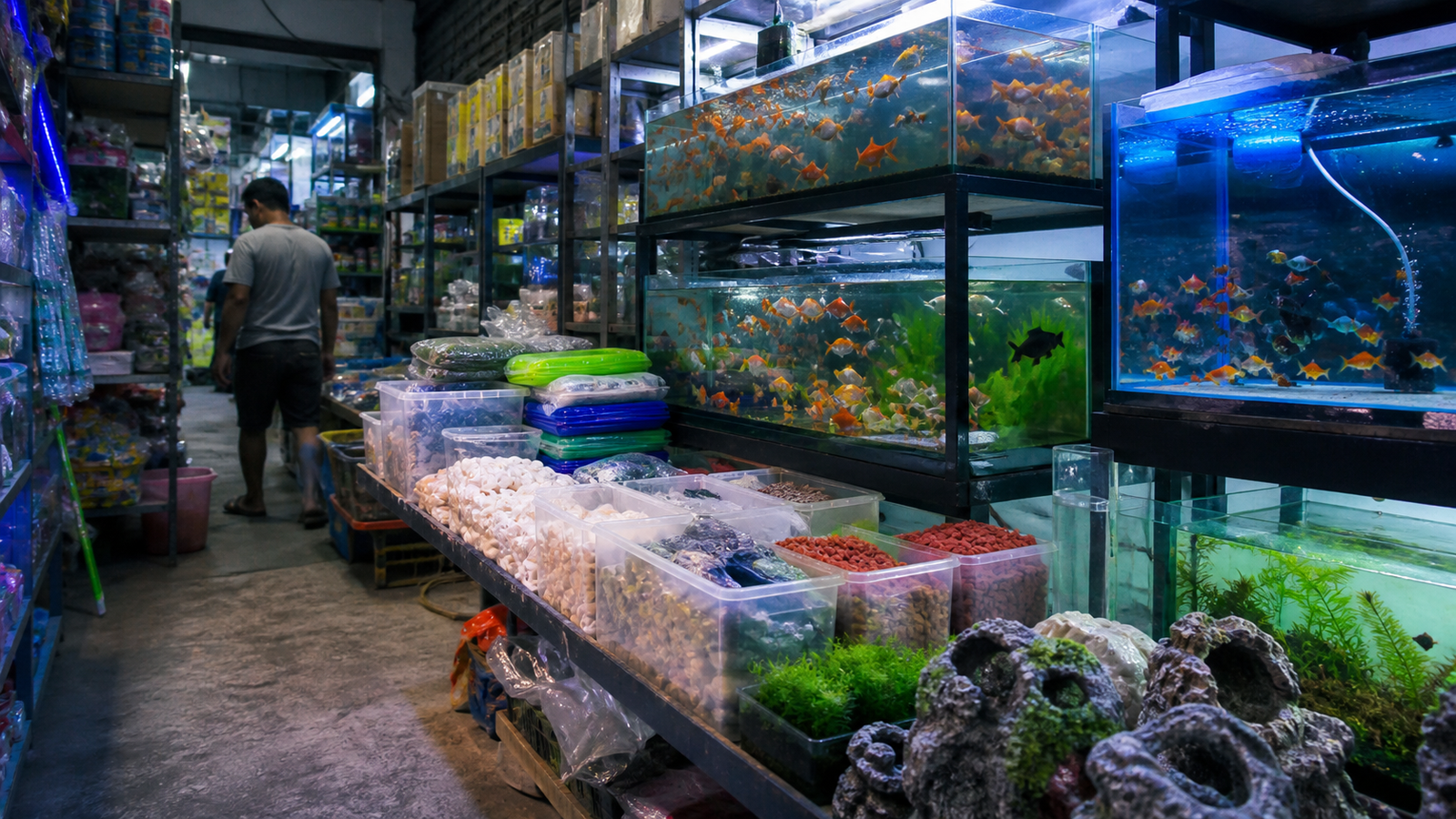Fish Aquariums and Pet Supplies