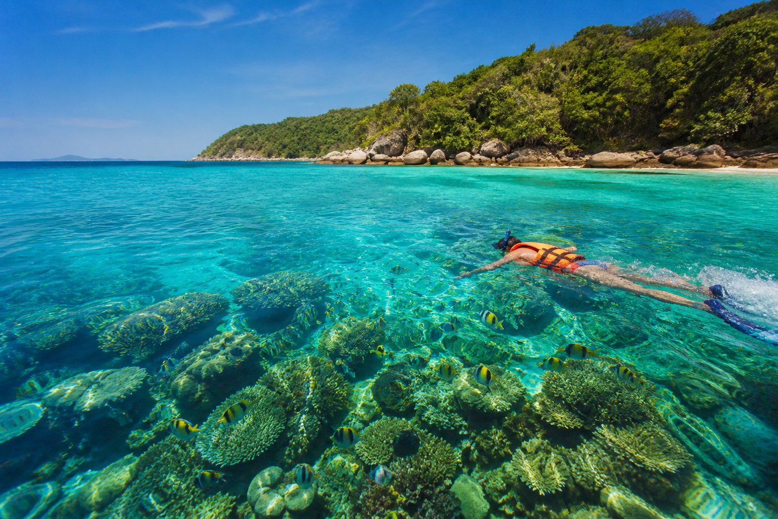 Five Best Snorkelling Spots in Thailand