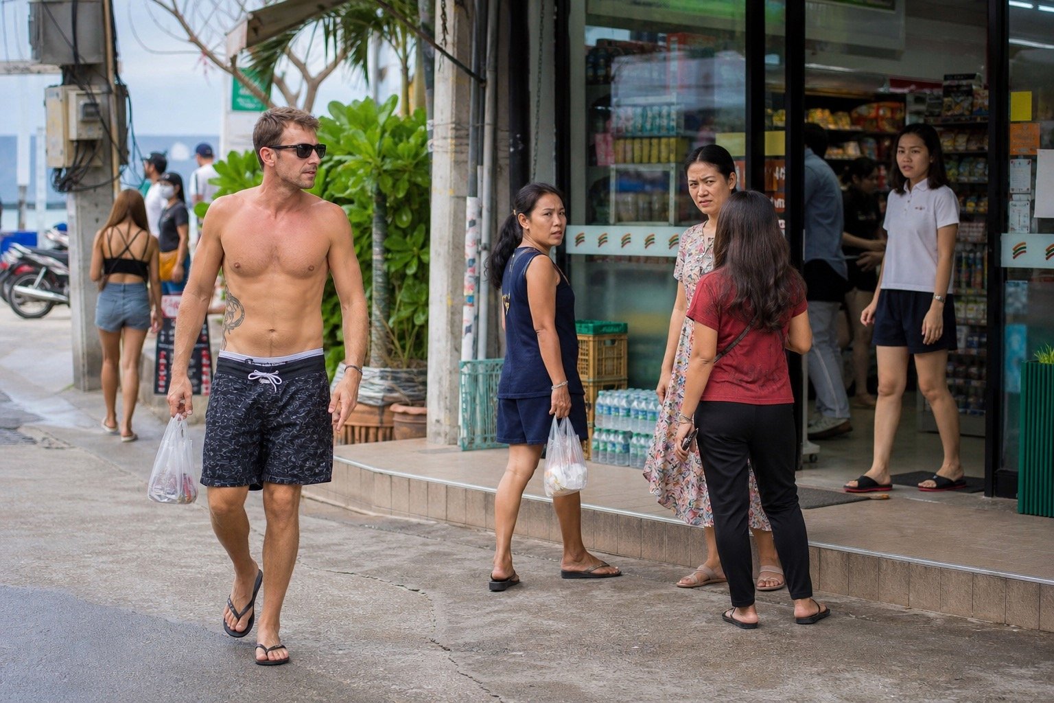 flip-flops-and-shirtless-tourists
