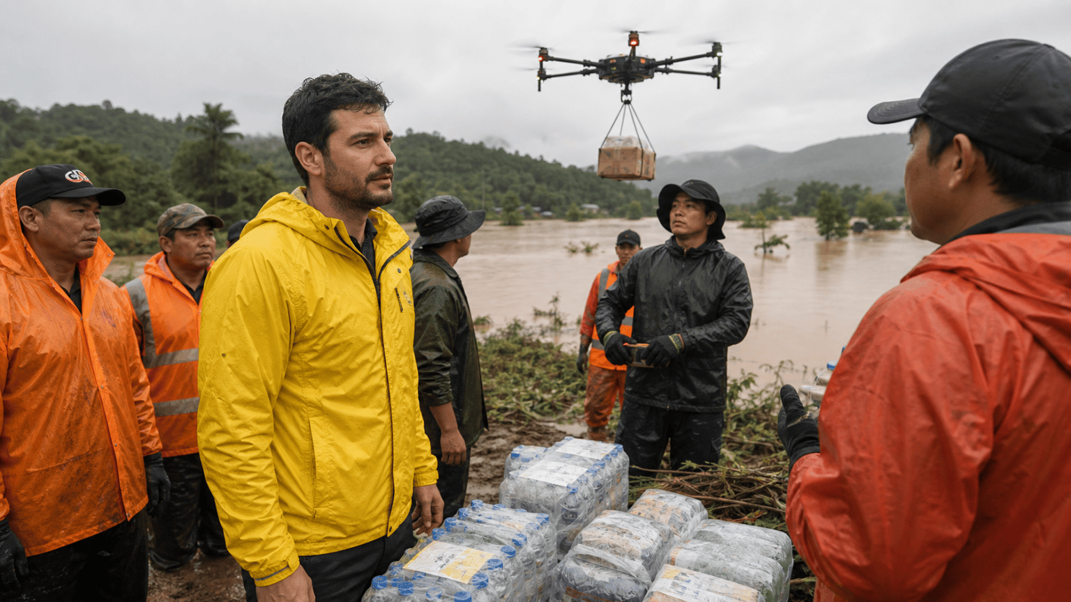 Flood Relief Volunteer Death in Nan Province