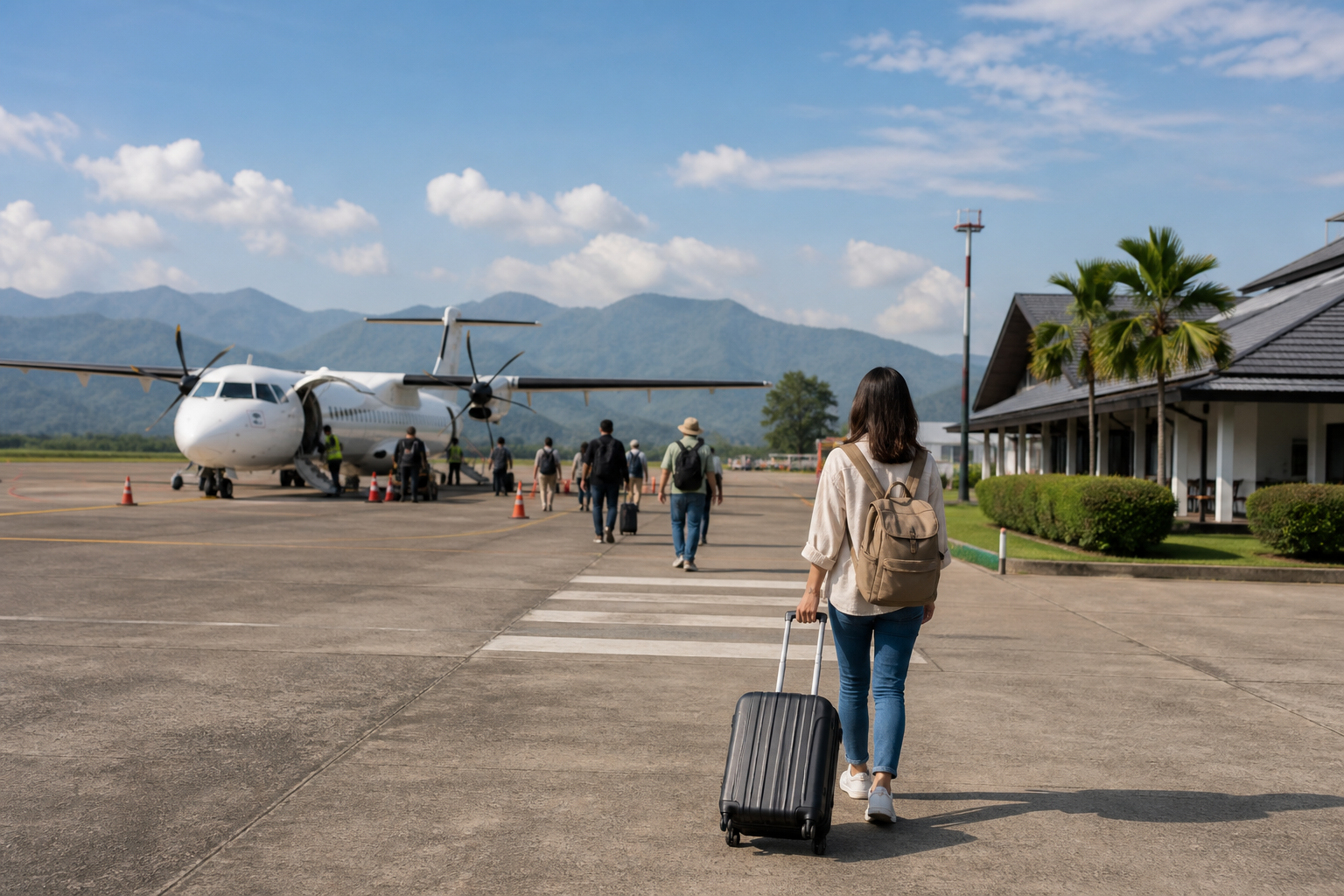 Flying from Bangkok to Nan on a Cheap Domestic Flight