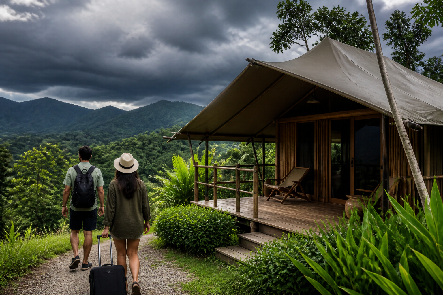 Flying to Chiang Mai for a Mountain Resort