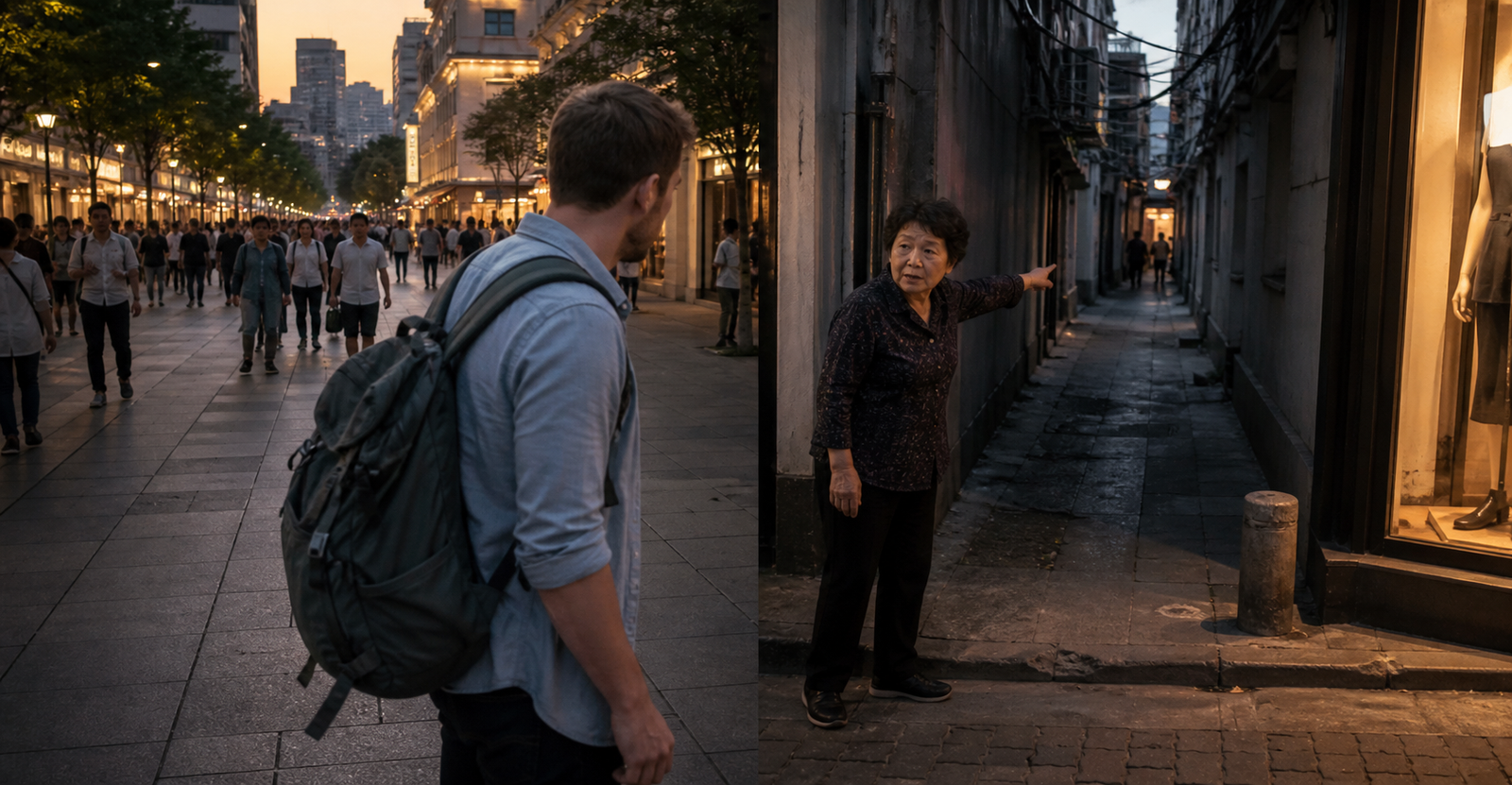 Following a Tout into a Shanghai Hotel