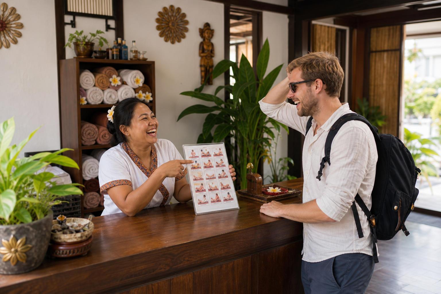 Funny Moments in Massage Parlors
