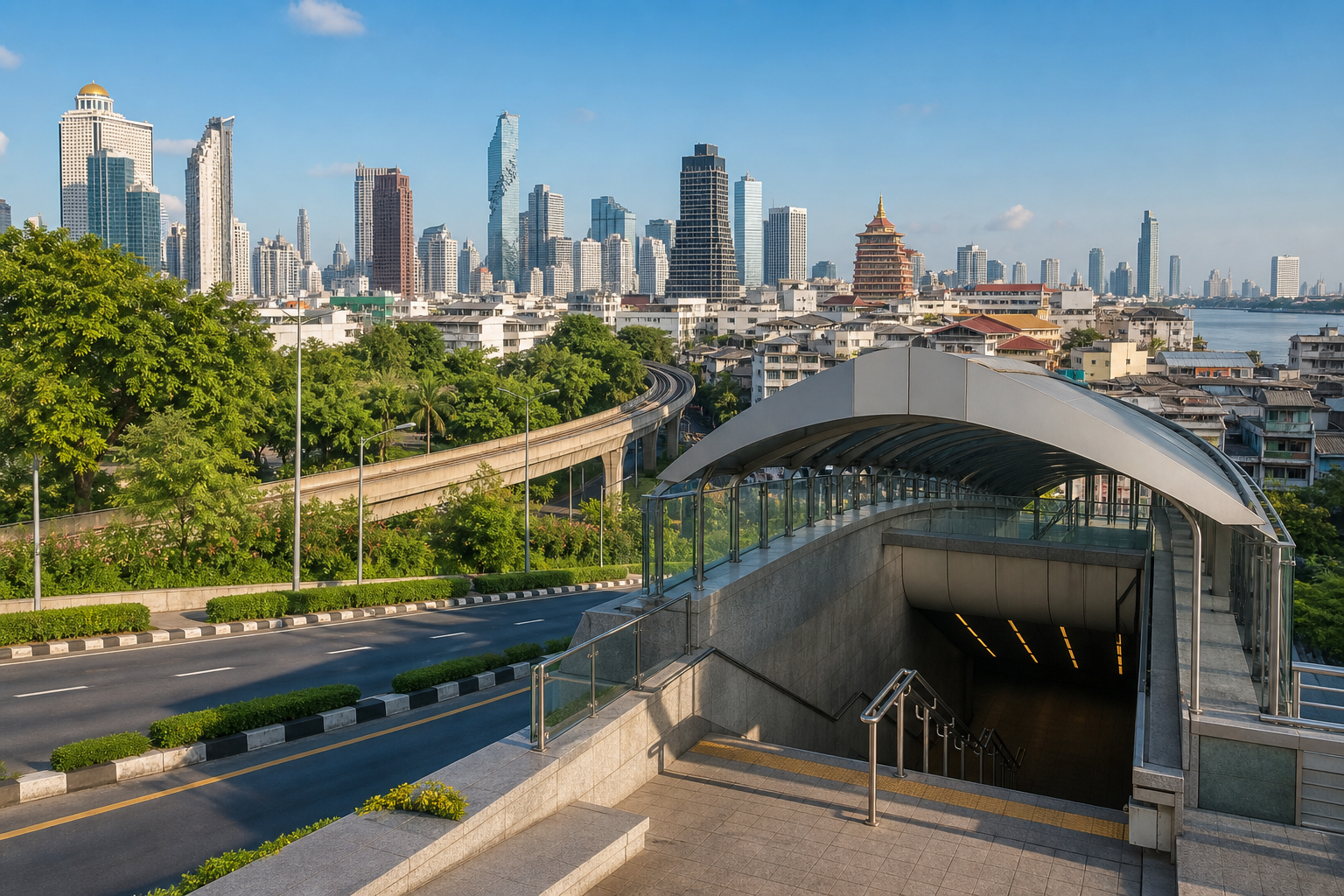 Getting Around Bangkok from Lumpini MRT