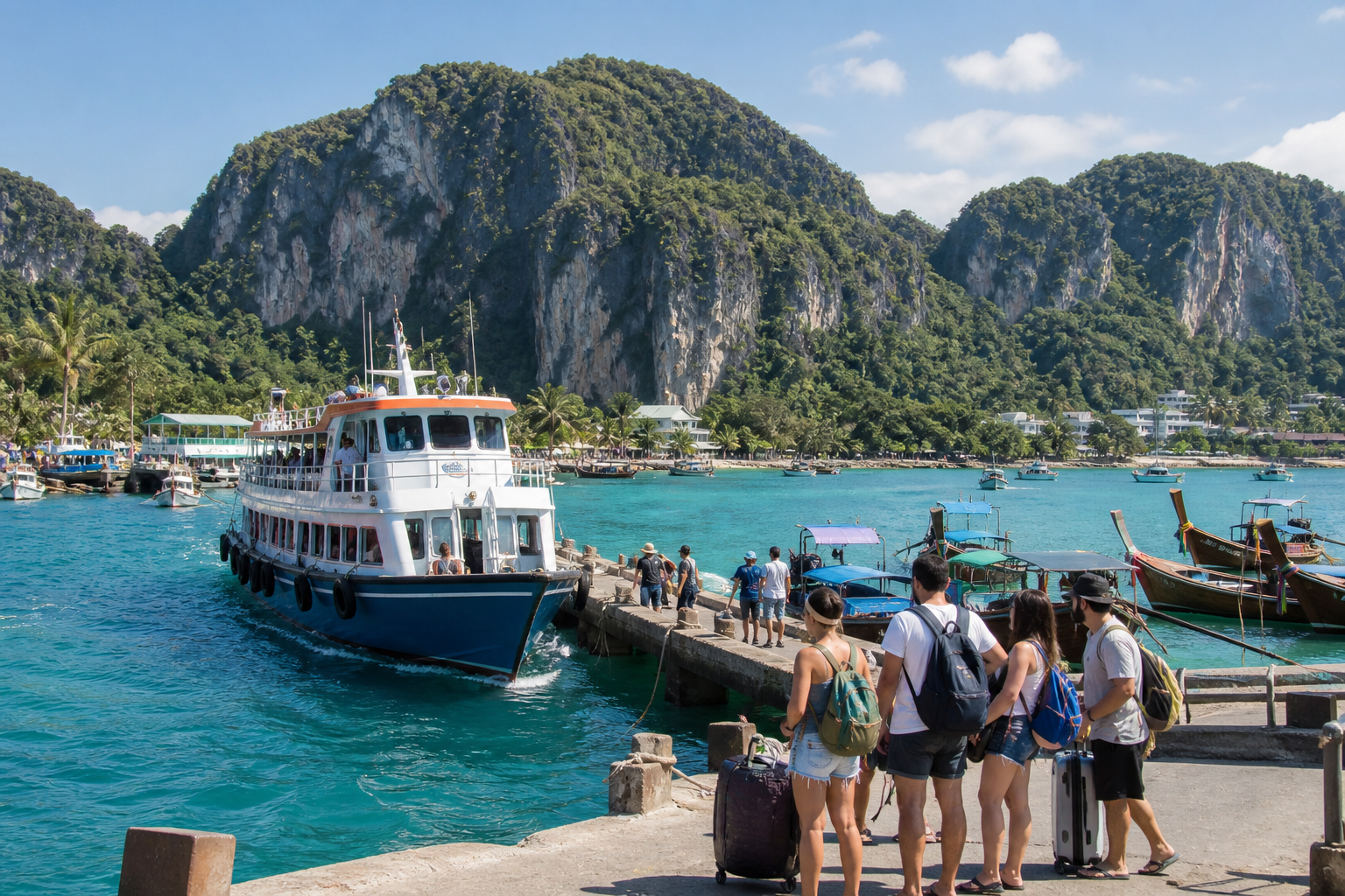 Getting to Koh Lanta from Koh Phi Phi