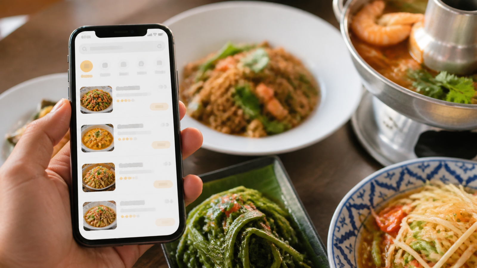 Grab Food App Coverage in Thailand