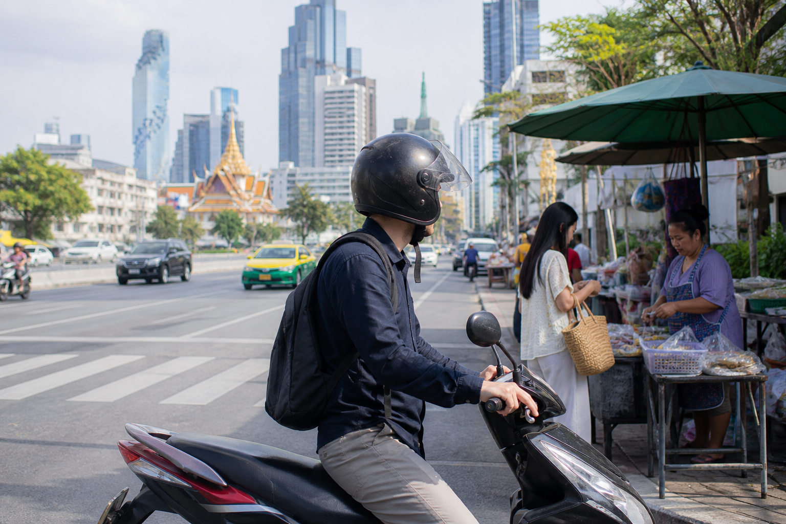 Haggling Motorbike Safety and Bangkok Misconceptions