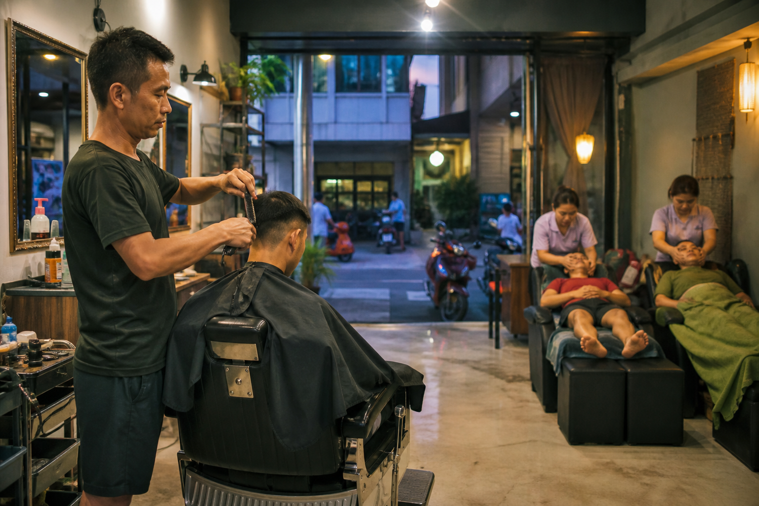 Haircuts Massages and Everyday Prices in Pattaya