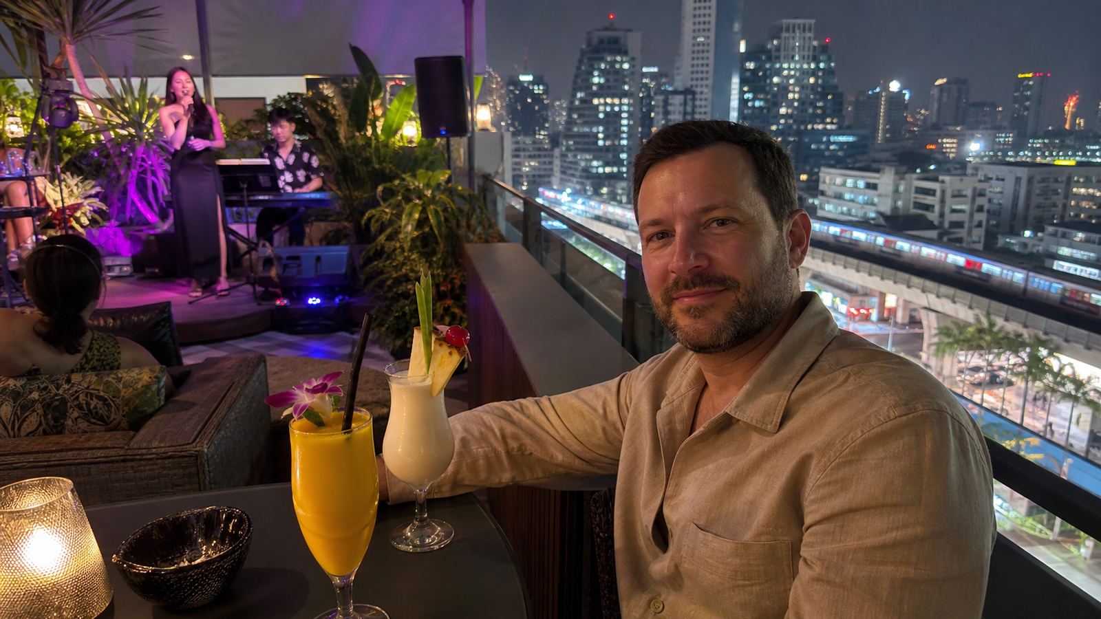 Heaven Rooftop Bar in Silom