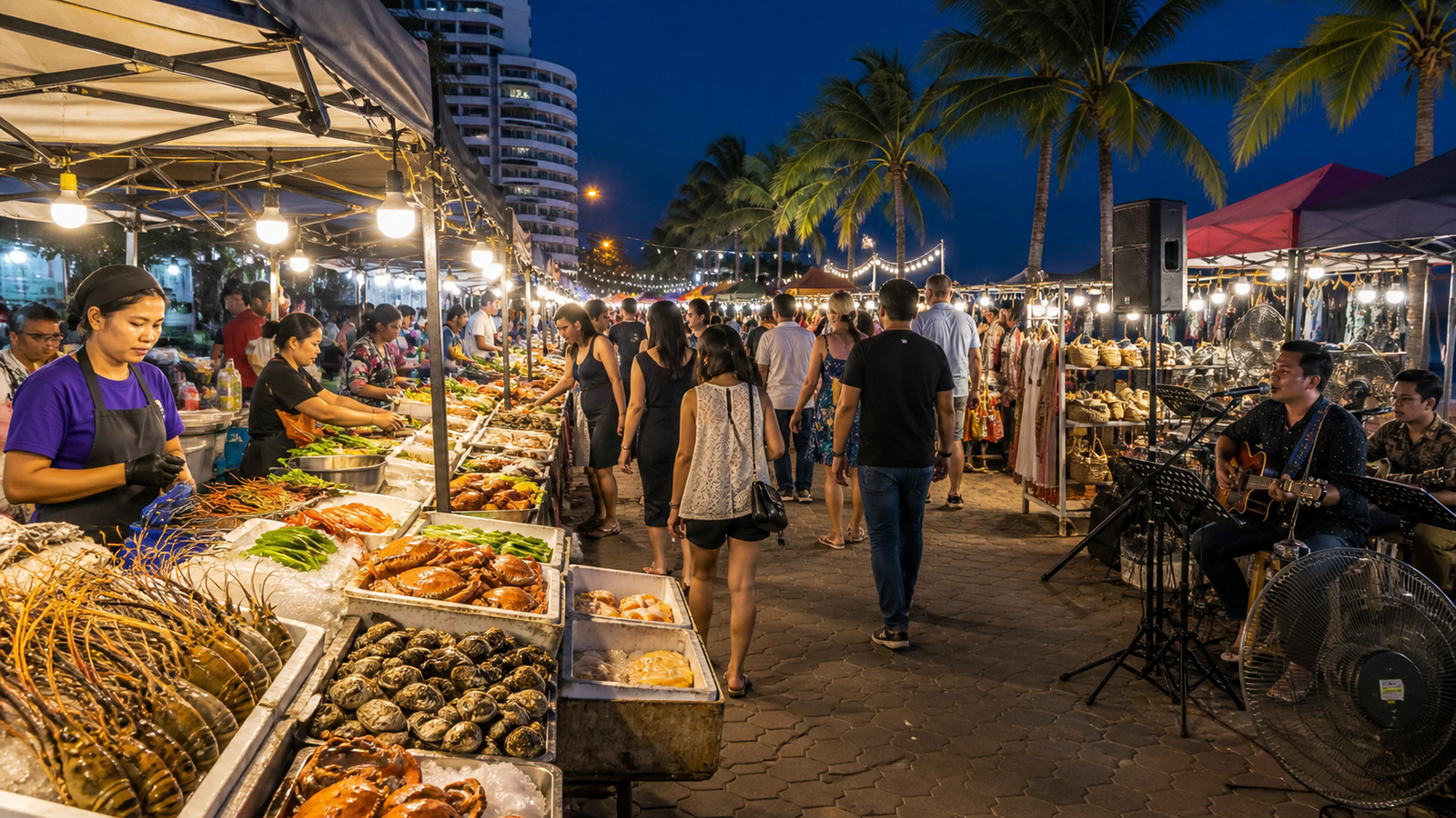 Hua Hin Night Market and Nightlife