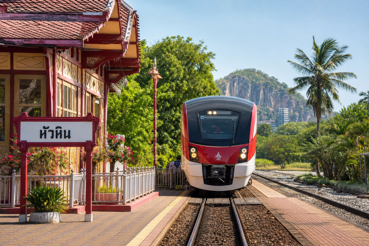 Hua Hin's New Railway Connection to Bangkok