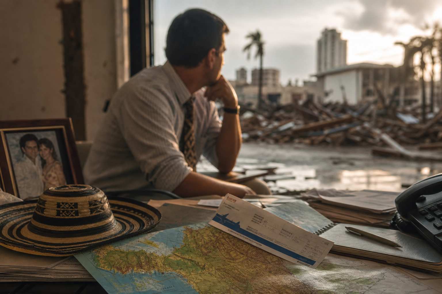 Hurricane Andrew and a Promise to Visit Colombia