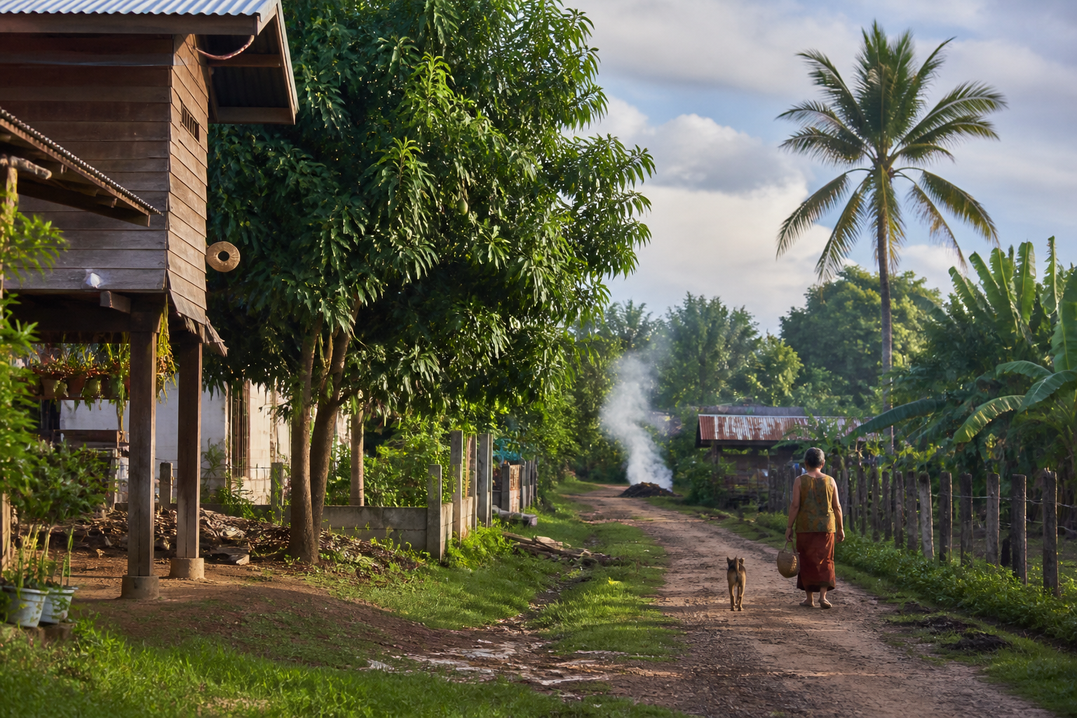 I Adjusted to Village Life