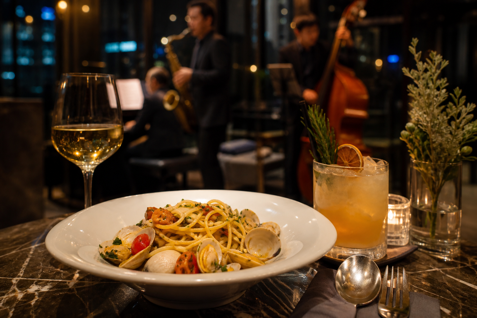 Italian Food Live Jazz and Cocktails