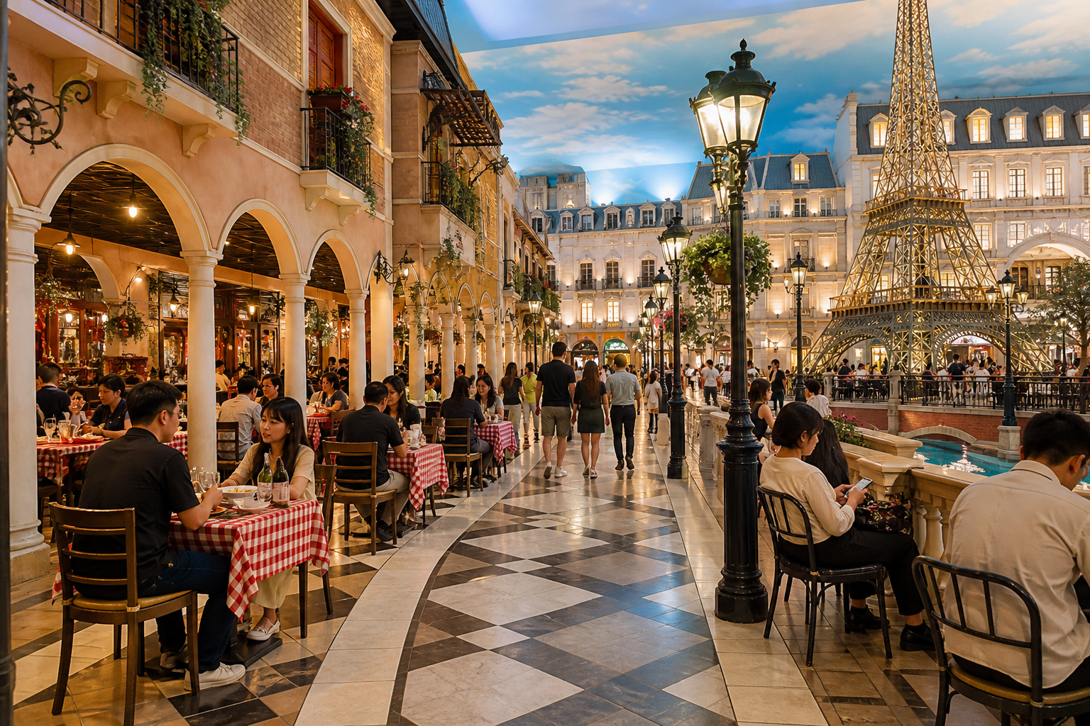 Italy and Paris Dining Floors