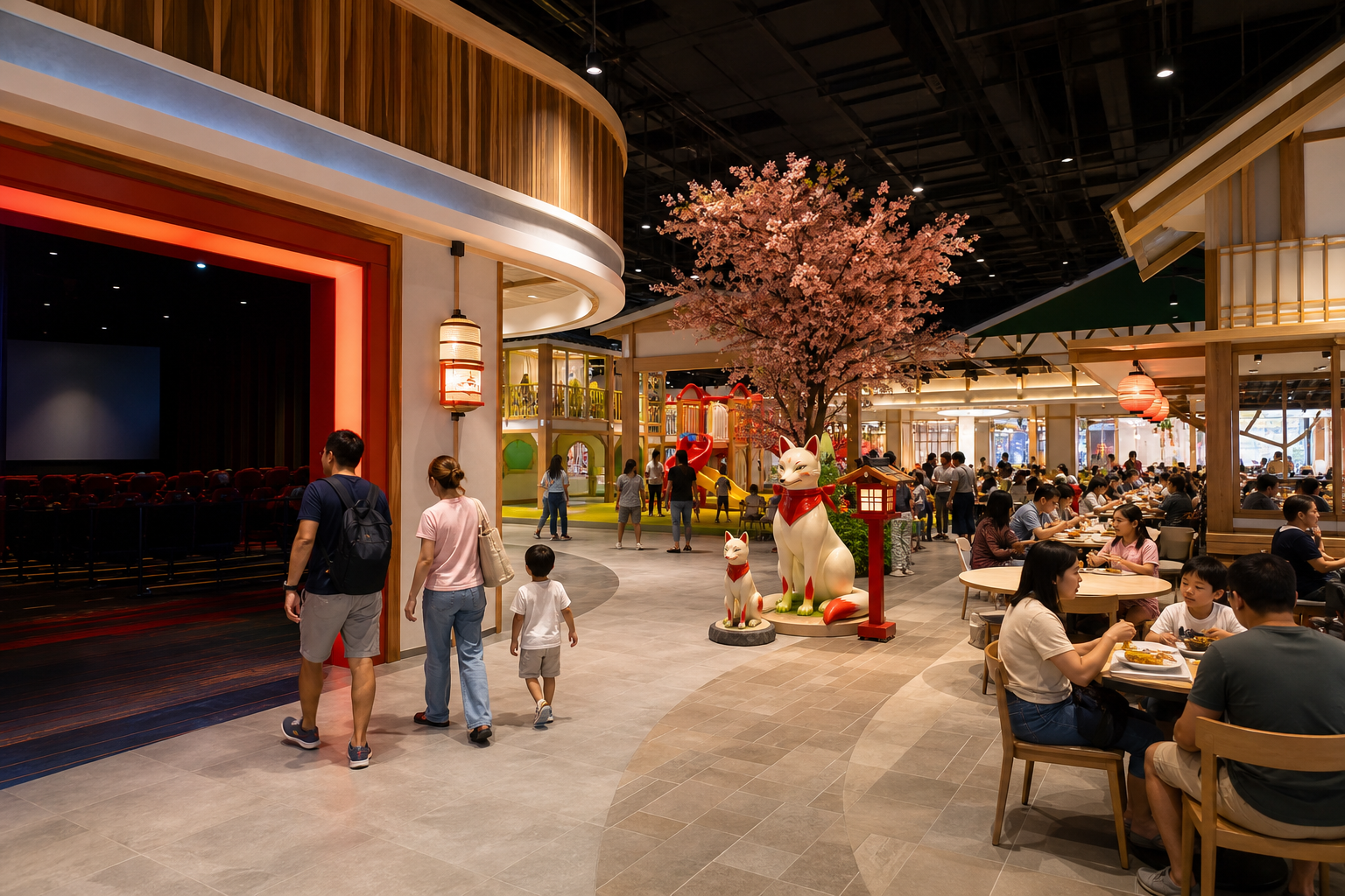 Japan Cinema Play Area and Pier 21