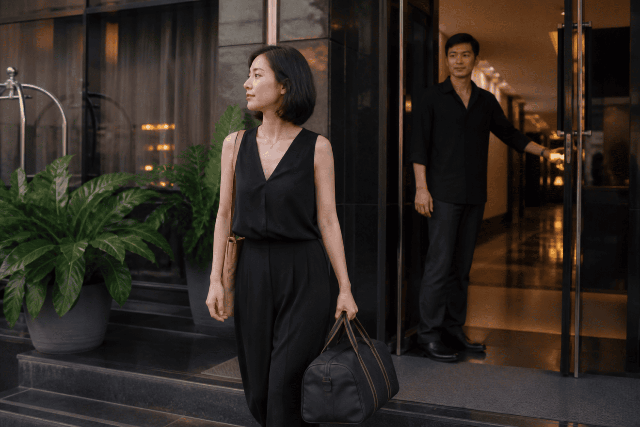 Jen Leaves To Meet Him