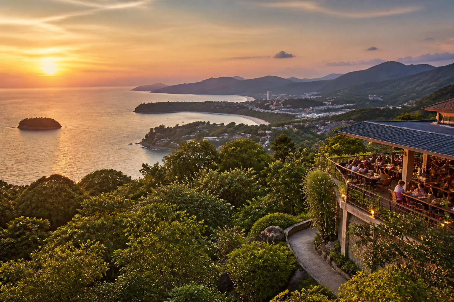 Karon Viewpoint Overlooking Phuket