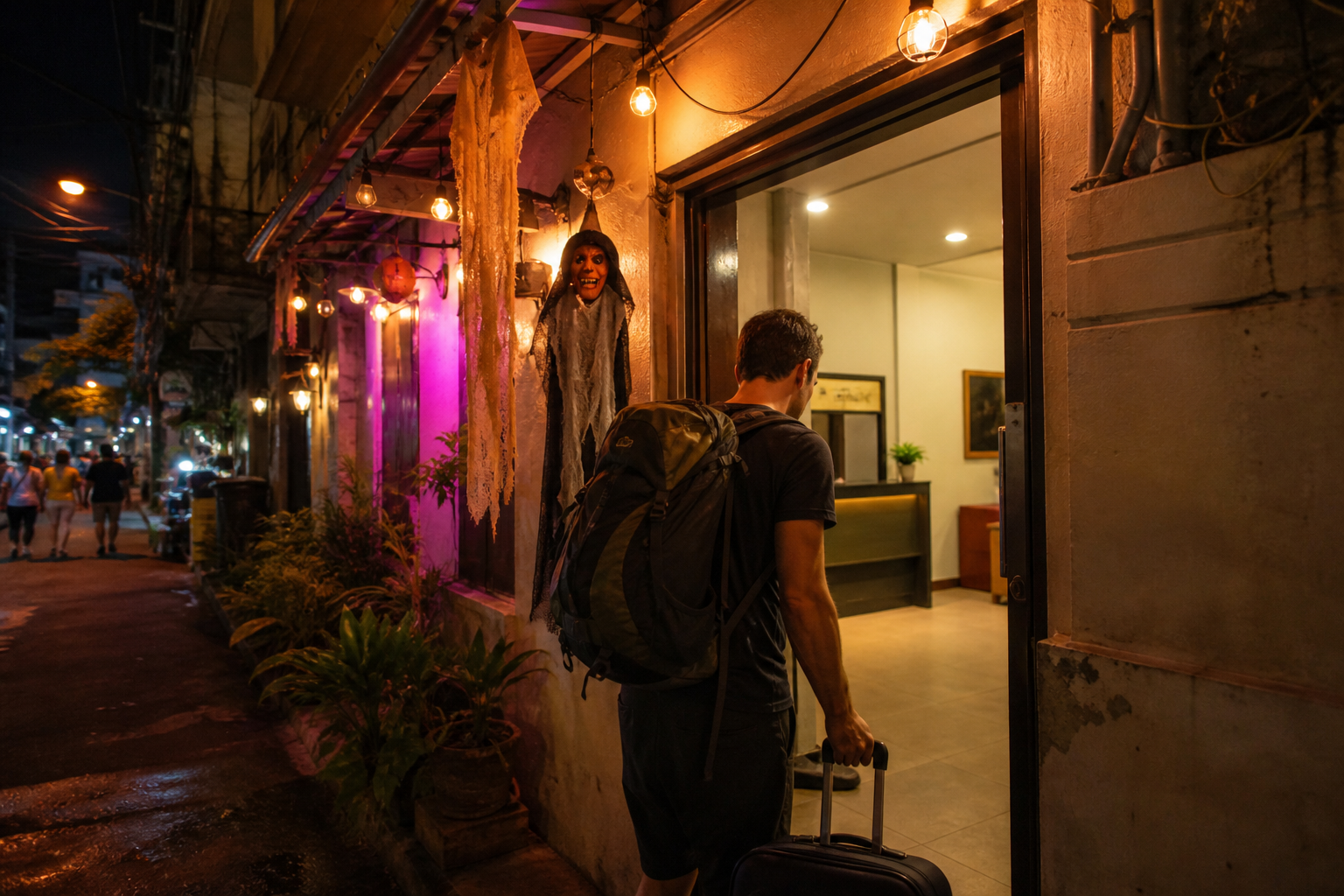 Khao San Road Halloween and Affordable Accommodation