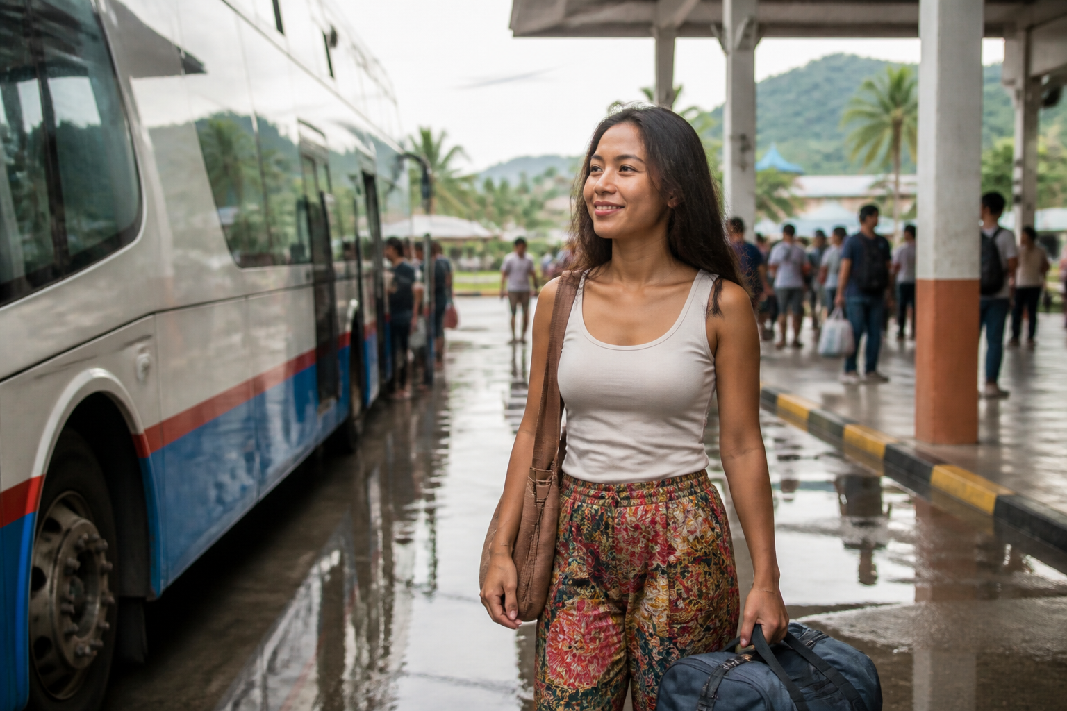 Kip's 20-Hour Bus Journey to Patong