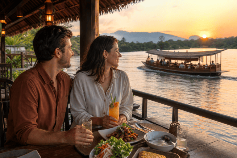 Kirimantra Restaurant and the Sunset Boat Ride