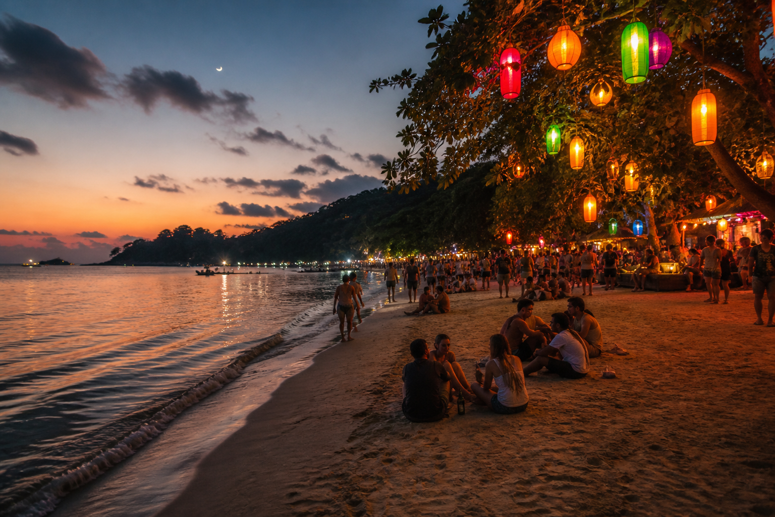 Koh Phangan and the Full Moon Party