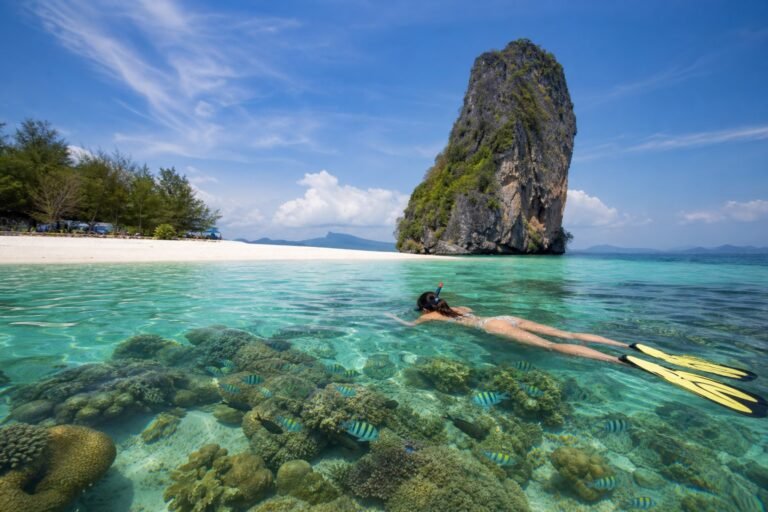 Koh Poda Beach for Postcard Views and Snorkelling