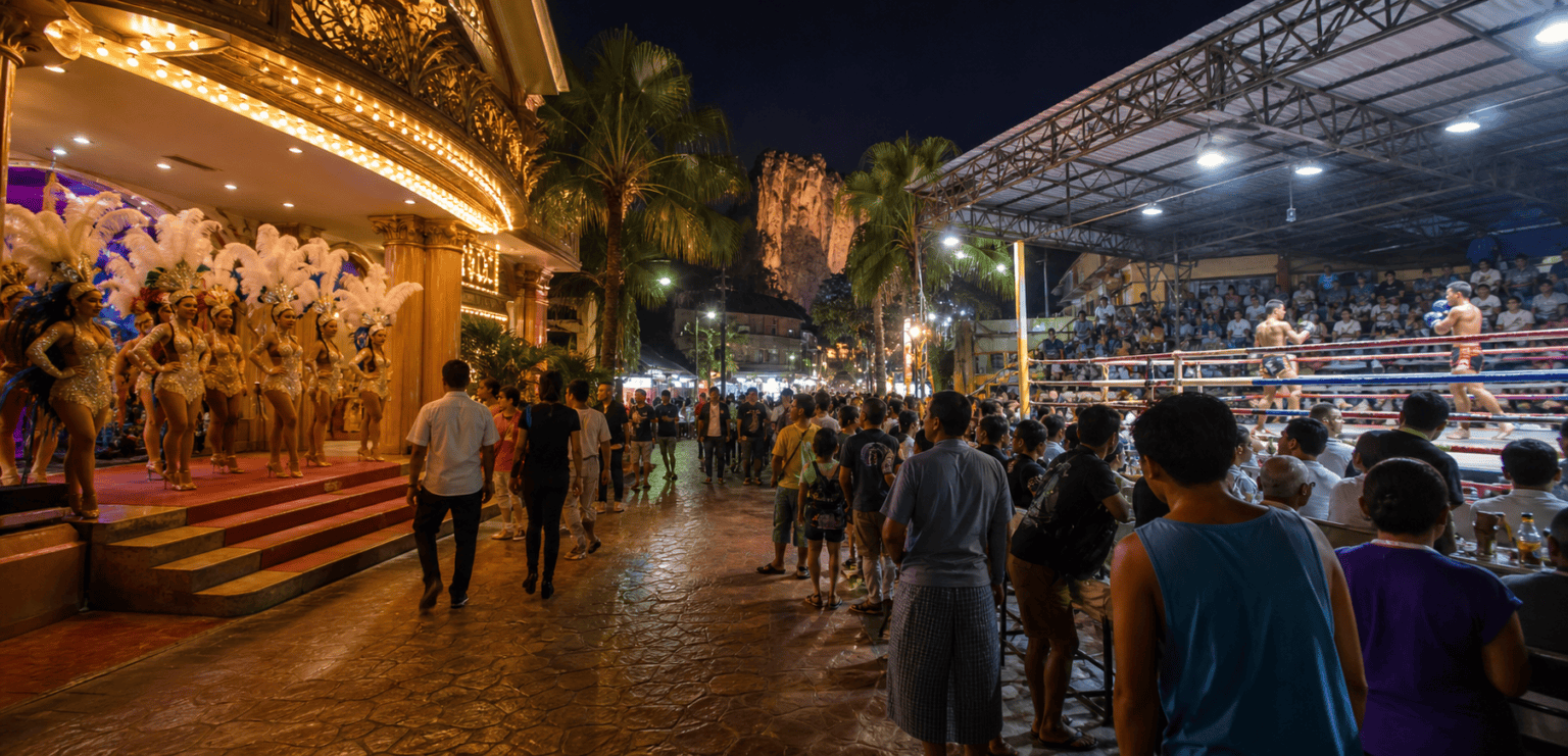 Railay Beach Nightlife and Beach Bars