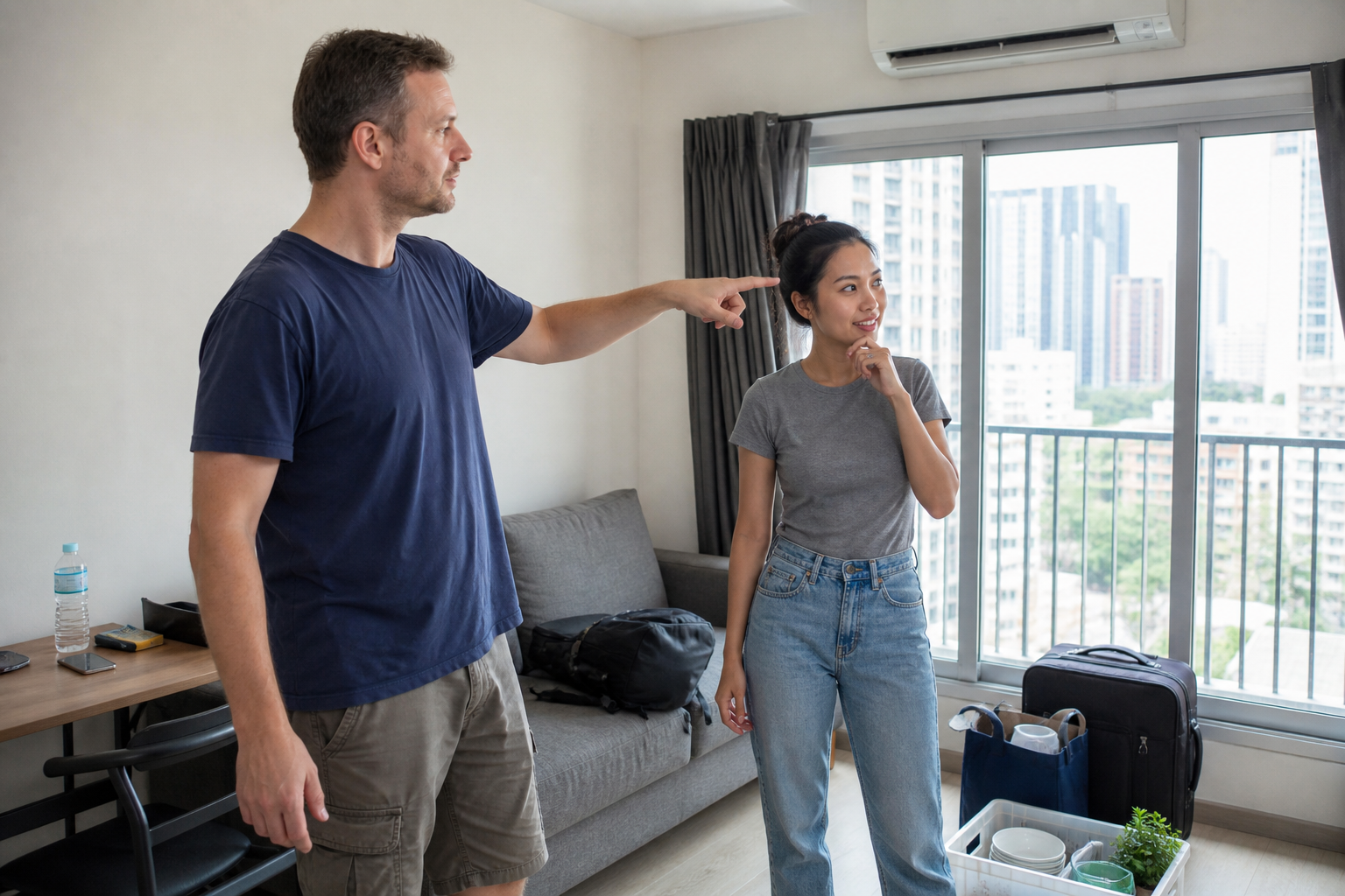 Kwan And I Rent A Condo Together